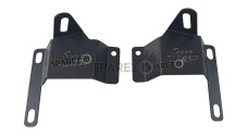 Royal Enfield Super Meteor 650 Fog Light Mount Pair Black - SPAREZO